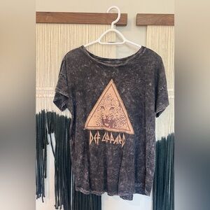 Vintage Canvas Def Leppard T-shirt